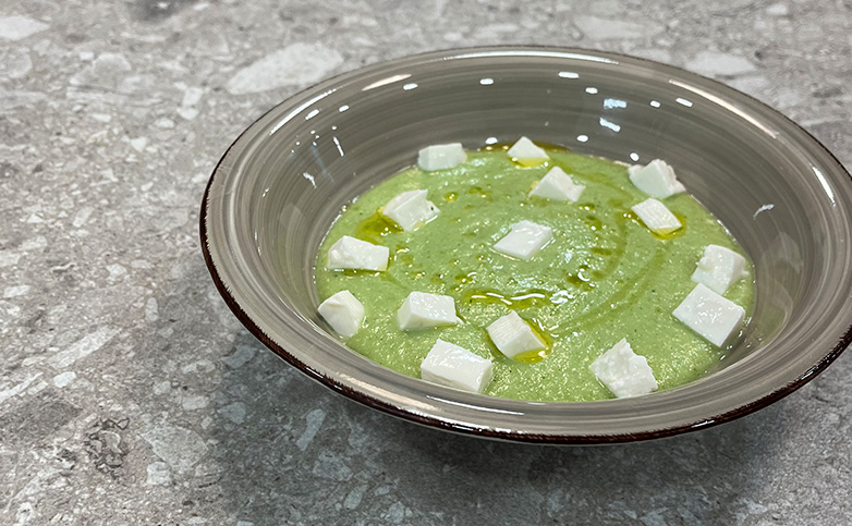 crema de brócoli