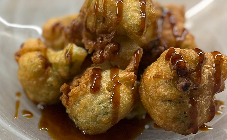 buñuelos de brocoli