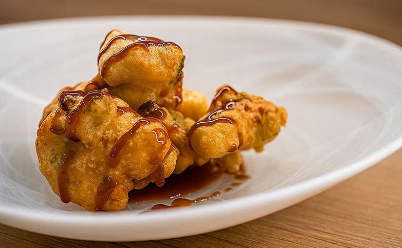 buñuelos de brócoli