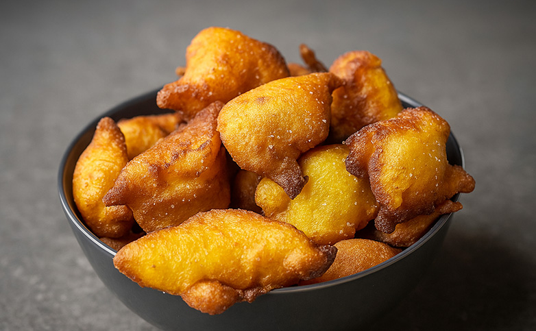 buñuelos de calabaza crujientes