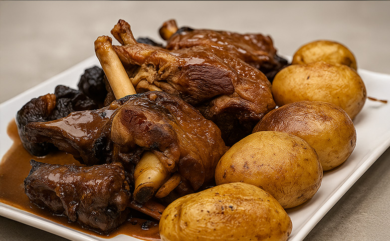 receta de guiso de cordero paso a paso en sartén
