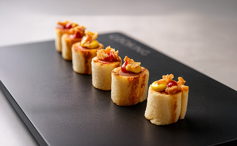 mini-hot-dogs-01 bandeja de mini hot dogs caseros para fiestas o meriendas