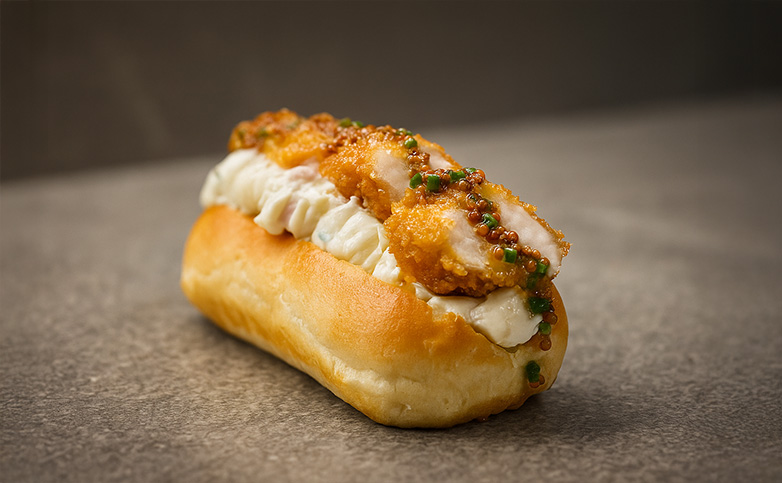 receta fácil de brioche de pollo y queso