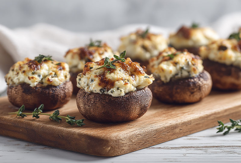 champiñones-rellenos champiñones rellenos