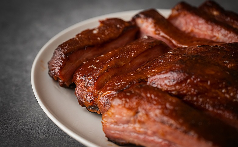 costillas de cerdo jugosas con salsa agridulce fácil