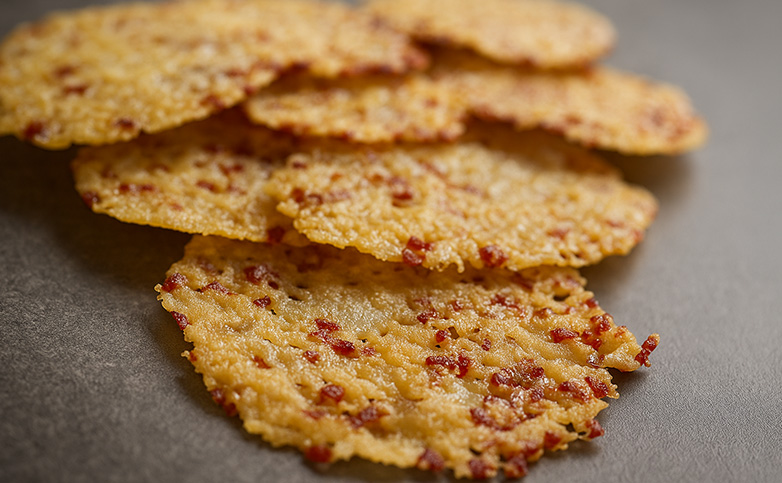 galletas de parmesano crujientes caseras